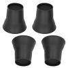Jwthee Bed Furniture Risers, 4 Pack Sofa Risers 6 Inches Bed Risers Bed Lifts Risers Horn Shaped Desk Risers Heavy Duty Furniture Risers Couch Lift Risers for Chair Cabinet Table view 1