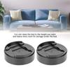 Jwthee Furniture Risers, 8 Pack Round Bed Risers Table Risers Plastic Bed Risers Round Black Adjustable Bed Risers Heavy Duty for Table Desk Couch Chair Sofa Cabinet view 4