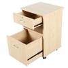 INTEGRITY UNITED COSTCARE Premium Bedside Cabinet with Wheel and Key (Walnut) view 4
