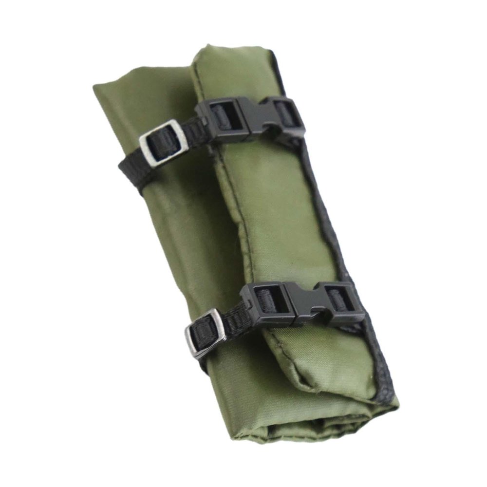 CoudarTitie Model Car Bag for 1/18 RC Vehicle with Sleeping Bag Accessory, Green