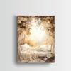 11x14 Bohemian Wall Art Canvas Print (Afternoon Nap) view 4
