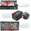 Hearth & Harbor Wrapping Paper Storage Container with Ribbon Storage Organizer - Christmas Storage Bag with Extra Interior Pockets - Gift Wrapping Organizer Storage Fits Up to 26 Rolls of 40" Length view 3