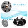 2Pack SPB456-2B Blender Blade With SPB7-20TX Coupling Compatible With Cuisinart Parts BFP-703 FPB-5PC SPB-3 SPB-7 Blender Clutch view 2
