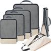 BAGAIL 6 Set Compression Packing Cubes and Vacuum Bags (XL) + pump view 2