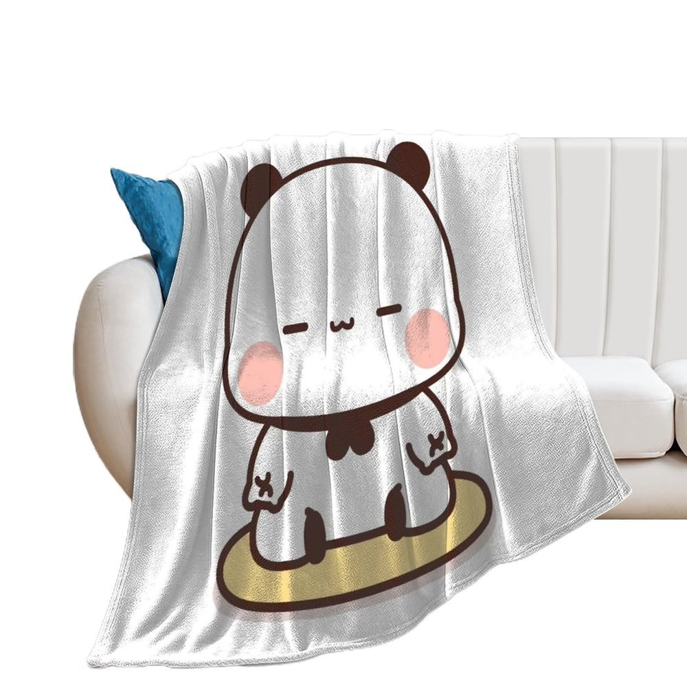AJIYBN Dudu Yoga New Flannel Plush Throw Sofa Blankets Bed Fit Couch Living Room Blanket 50"X 60"