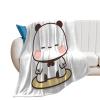 AJIYBN Dudu Yoga New Flannel Plush Throw Sofa Blankets Bed Fit Couch Living Room Blanket 50"X 60" view 1