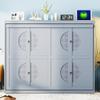 Brabrety Queen Size Murphy Bed Wall Bed with Built-in Charging Station and Flexible Slats,for Small Spaces Apartments Studio Use (Gray@USB/, Queen) view 1