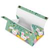 Tissue Box Cover Holder PU Leather Tissue Box Cover Spring Happy Easter Holiday Printed Decorative Organizer for Vanity Counter Top Night Stands Living Room Office Desk and Car view 2