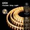 CBconcept 45 FT Pink 120V Custom Cut SMD3528 LED Light Strip Flexible, Durable, Ambient, Commercial Construction Contractor Preferred, DIY Projects, Built to Last view 4