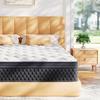 ELEMUSE 10 Inch Full Mattress in a Box, Medium Firm Memory Foam Hybrid with Individually Pocketed Springs for Motion Isolation, Pressure Relief, CertiPUR-US Certified view 1