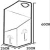 KOMFGT Umbrella Stand, Drain Tray Iron Umbrella Stand Office Corridor White Umbrella Stand Storage view 2