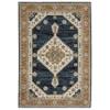 PowerSellerUSA Sphinx Andorra Area Rug 2281E Traditional Blue Geometric Achromatic 7' 10" x 10' 10" Rectangle view 1
