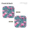 A Flock of Flamingos Travel Storage Tray, Accessories Decorative Tray, Keychain, Coin Watch, Earring Tray, Unisex Storage Tray view 2