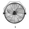 Amazon Basics 18" Indoor Wall-Mounted Industrial Fan with Three Speeds, High CFM, Heavy-Duty Metal Blades, Tilt Head, for Commercial Use, Warehouse, Basement, Black view 1