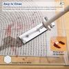 MLYAYE 3 4' 5 6 8 9' 11 12 13 15' 17 19 20 21ft Hardwood Floor Protector Mat Clear, Under Office Chair Non-Slip Plastic Carpet for House/Kitchen, Transparent Ground Runner Protec view 3