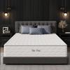 14 Inch King Hybrid Mattress, 7-Zone Green Tea & Charcoal Cooling Gel Memory Foam Mattress in a box,Pocketed Springs for Isolate Motion, Pressure Relief, CertiPUR-US Certified, Support Comfort view 1