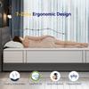 14 Inch King Hybrid Mattress, 7-Zone Green Tea & Charcoal Cooling Gel Memory Foam Mattress in a box,Pocketed Springs for Isolate Motion, Pressure Relief, CertiPUR-US Certified, Support Comfort view 3