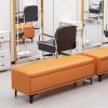 DSEWTEZXI Modern Living Room Storage Bench, Bedroom end of Bed Bench with Storage, Foyer entryway Benches with Cushion, Front Door Shoe Bench with Storage, upholstered Storage Seating Bench. view 4