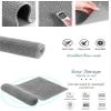 ACFFVBW Bath Mat Chenille Bath Mat Non Slip Bathroom Floor Mat,Super Absorbent Floor Mat Mould Bathmat Bath Rug for Bathroom/Bathtub/Kitchen,Quick Drying(Beige,40x120cm) view 2