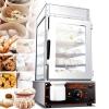 KJLYLPP Commercial 5-Layer Steamed Bun Machine, 1200W Electric Food, 30-110 Temperature Range, for Store Canteens - Easy Steaming/Insulation Steamed Buns view 1