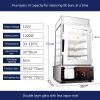 KJLYLPP Commercial 5-Layer Steamed Bun Machine, 1200W Electric Food, 30-110 Temperature Range, for Store Canteens - Easy Steaming/Insulation Steamed Buns view 3