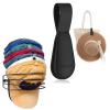 Fikoksol 2-Pcs Hat Organizer for Baseball Caps + 1-Pcs Black Magnetic Hat Clip for Travel on Bag view 1