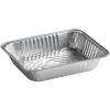 VeZee Wholesale 913 Deep Half Size Regular Weight Aluminum Pan Without Lids | Heavy Duty Foil Trays for Baking Roasting Meal Prep | Best Food Containers for Parties Storage | 200 Count view 2
