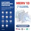 BNX TruFilter 14x24x1 Air Filter MERV 13 AC Filter, HVAC Furnace Filter, 12 Pack (ACTUAL SIZE 13.69"x23.69"x0.75") Allergies, Dust, Pet Dander & Smoke - MADE IN USA - MPR1500 / FPR 10 view 3