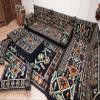 arabicsofa L Shaped Jalsa Floor Seating Set Handmade Arabic Majlis with Backrest Pillows view 3