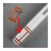 9 Pieces Red Sealing Ring Accessories Rubber Gasket Joint Rings Fittings Of ZM168 Soft Serve Ice Cream Machines view 2