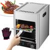 1700W Electric Steak Broiler, 0-10min Time / 200-800 Temperature Adjustable, Commercial Steak Grill with 10 Grilling Slots, for Indoor Kitchen view 1