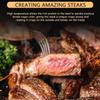1700W Electric Steak Broiler, 0-10min Time / 200-800 Temperature Adjustable, Commercial Steak Grill with 10 Grilling Slots, for Indoor Kitchen view 4