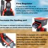 Banfluxion 220V Corn Milling Machine Electric Small Grain Peeling Machine Household Millet Corn Grinder Commercial Rice Sheller with Feed Square Bucket, 130-170kg/h, 1.8KW view 2