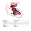 Banfluxion 220V Corn Milling Machine Electric Small Grain Peeling Machine Household Millet Corn Grinder Commercial Rice Sheller with Feed Square Bucket, 130-170kg/h, 1.8KW view 4