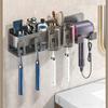SENBAILU Toothbrush Rack Toothbrush Rack Hair Dryer Bracket Bathroom Wall-Mounted Mouthwash Cup Dental Shelf Bathroom Toothbrush Holder view 4