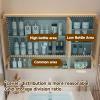 JHIAADEY Mirror Cabinet,Bathroom Mirror Cabinet,Mirror Medicine Cabinet wall Mounted,Bathroom wall Mirror Cabinet,Door Bathroom Mirror with Storage Cabinet,(Gray,70cm/27.5in) view 4