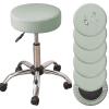 BEITUOPI Bar Stool Covers Round High Elastic Round Stool Seat Slipcover, Soft Washable Slipcovers with Non-Slip Stool Cushion Round Bar Stool Seat Covers, Easy to Clean(Grau Grn,6er Set) view 1