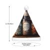 WBQLSL 3 beer bottles Adult Three-Stage Lighted Christmas Hat, Unisex New Year LED Lighted Christmas Hat, Plush New Year Christmas Party Gift view 4