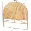 bali & pari Seana Bohemian Honey Rattan King Size Standalone Headboard view 3