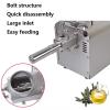 610W household automatic oil press nut seed oil press cold hot press all stainless steel high efficiency oil press grinder view 3