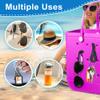 BestStone 6Pcs Accessories Inserts Hooks for Bogg Bag, Carabiner Keychain, Key Holder Charms, Compatible with Small & Large Bogg Bags, Beach Bag Organizer view 4