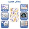 Bath Tub Shower Mat Non Slip 26.8in x 15in Large Bath Mat with Suction Cups Kids and Elderly Bathtub Mats Flowers view 4