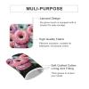 Oven Glove Donut Oven Mitts and Pot Holders Sets of 4 Heat Resistant Gloves BBQ Glove Non-Slip Cooking Gloves for Baking Grilling Kitchen Potholders Gloves view 3