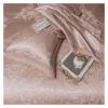 4pc Jacquard Cotton Euro Bed Linen Double Bed Sheet Full Set Embroidery Bedding Set Bed Cover Quilt Duvet Cover with Pillow case,Bed view 4
