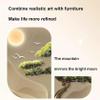 WZUOPG 3D Wall Art Decoration, 3D Wall Art Decoration with LED Lights, Living Room, Hallway, Decorative Landscape Paint, Wall Hanging Art with LED Light view 4