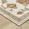 Oriental Weavers Andorra Area Rug - 2419B - 2'3" x 8' - in Ivory/Multi - Vintage Inspired, Stain Resistant, Family and Pet Friendly, Entryway, Hallway Runner Rug view 3