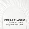 1000TC Fitted Sheet - Ultra Soft & Breathable - 100% Egyptian Cotton - 8" Inch Deep Pocket - Hotel Quality Bottom Sheet - 1 Fitted Sheet Only (King, White) view 2