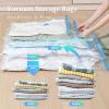 26 Pack Vacuum Storage Bags with Electric Pumps (3 Jumbo, 3 Large, 10 Medium, 10 Small) used to Save Space for Storing Sealed Clothes, Blankets, Pillows, For Travel Space Bags Storage Bags view 2