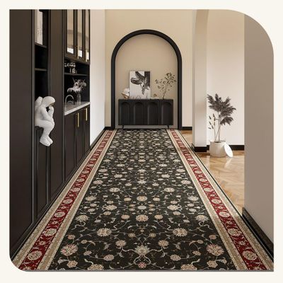 2ft8inx16ft Non-Shedding Hallway Runner Rug with Rubber Backing Shaggy Soft Laundry Rug Runner, Non Slip Entryway Mat, Washable Farmhouse Kitchen Area Carpet for Bathroom and Bedroom