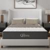 NapQueen 10'' Isabella Hybrid Euro Top Full Mattress, Medium Firm Support, Motion Isolation, CertiPUR-US Certified, Made in USA view 1